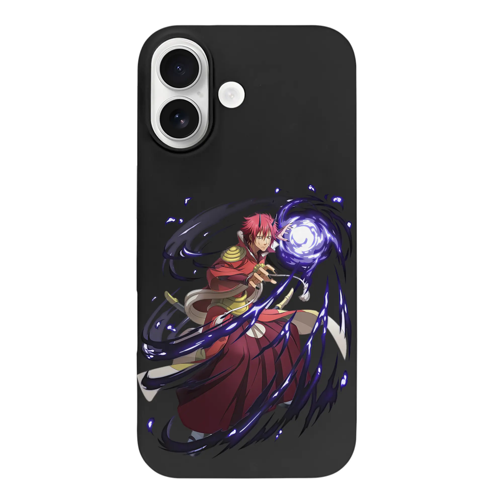 転生したらスライムだった件 グッズ,ベニマル - iPhone 17 シリーズ シリコンケース 薄型 耐衝撃 指紋防止 ソフトタッチカバー 精密フィット 傷防止 保護ケース iPhone 17/17 Air/17 Pro/17 Pro Max 対応